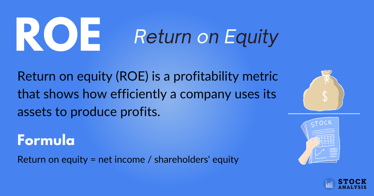 Return On Equity Roe Formula Definition And How To Use Stock Analysis 9925