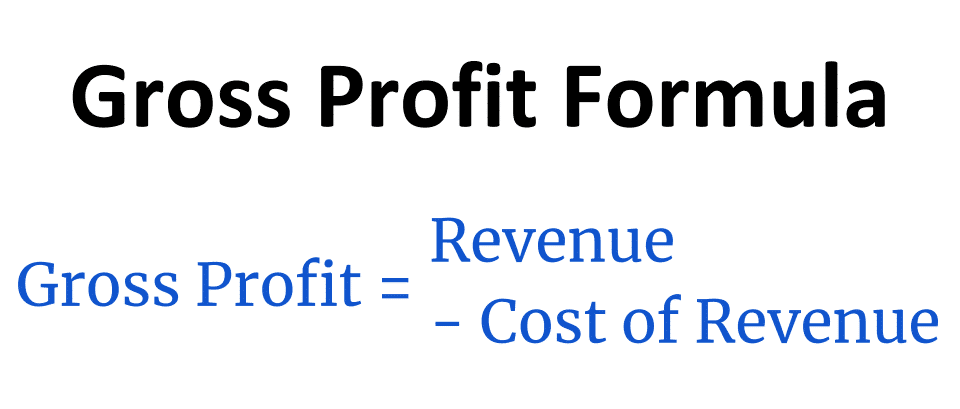 Gross profit formula